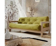 WOODMAN Sofa-lova, MEXICO, 210x105 cm, Žalia