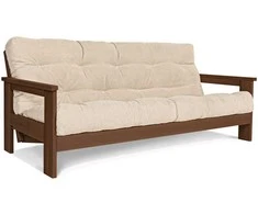 WOODMAN Sofa-lova, "MEXICO", 2.1x1.05x0.83 m, Graikinių riešutų kremas