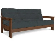 WOODMAN Sofa-lova, "MEXICO", 2.1x1.05x0.83 m, Graikiškas riešutas/Grafitas