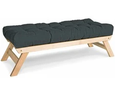 WOODMAN Suolas, Allegro, 140x50 cm, Grafitas
