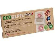 Daen Depilation DAEN ECODEPIL kūno depiliacinės juostelės (16 vnt.)