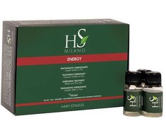 Hs Milano EMMEDI HS ENERGY slenkančių plaukų priežiūros priemonė (8 x 8 ml)