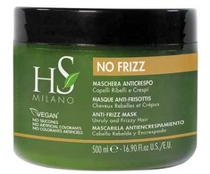 HS MILANO NO FRIZZ plaukų kaukė, 500 ml