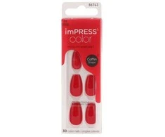 KISS IMPRESS COLOR priklijuojami nagai (30 vnt.)
