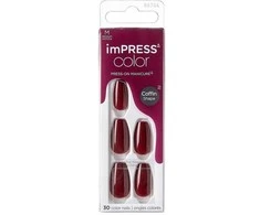 KISS IMPRESS COLOR priklijuojami nagai (30 vnt.)
