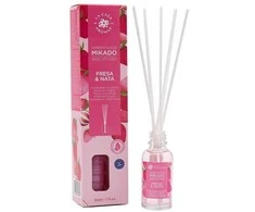 La Casa de los Aromas LOS AROMAS MIKADO FRESA &amp; NATA patalpų kvėpiklis, 30 ml