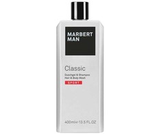 MARBERT MAN CLASSIC SPORT vyrų plaukų šampūnas ir kūno prausiklis, 400 ml