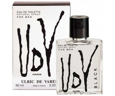 ULRIC DE VARENS Juodas tualetinis vanduo vyrams, 60 ml