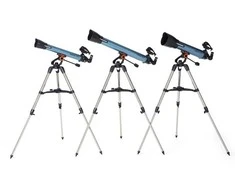 Celestron Inspire 70AZ 35x teleskopas, juodas, mėlynas
