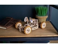 Ugreen 3D dėlionė medinis mėnulio marsaeigio modelis