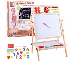Jokomisiada 2-in-1 kreidos magnetinė lenta + TA0083 numeriai