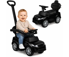 Jokomisiada 2-in-1 Range Rover Ride-On for Children with Sounds ZA6171