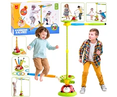 Jokomisiada 5-in-1 Ladybug Sports Set – Jump Rope, Rockets, Rings, Remote Control SP0885