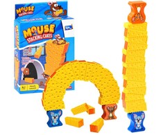 Jokomisiada Arkadinis žaidimas "Mouse Jenga" bokštas GR0499