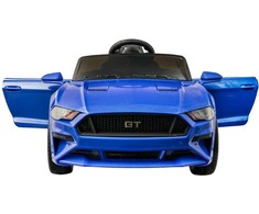 Akumuliatorinis sportinis kabrioletas vaikams Jokomisiada Mustang PA0169 | spalva: mėlyna