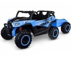 Jokomisiada Baterija-powered car for children, two-seater BUGGY 4x4, trailer PA0342