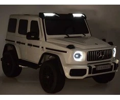 Jokomisiada Baterija-powered car Mercedes G class 63 AMG 4x4 Panel Radio 2 persons PA0309