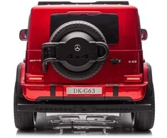 Jokomisiada Baterija varomas automobilis Mercedes G class 63 AMG 4x4 Panel Radio 2 asm PA0309