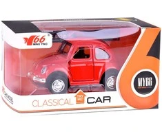 Jokomisiada Vabalas, metalinis žaislinis automobilis, atidaromos durys, šviesa, garsas ZA4991