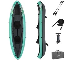 Bestway 2 asmenų kayak Ventura Elite X2 pripučiama valtis Hydro Force irklas 65052