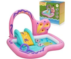 Bestway Butterfly Vanduo Playground 180x180x117cm + Slide and Accessories 53175