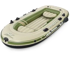 Bestway pripučiamas pontonas + irklai 294 x 137 cm Voyager X3 plaustų rinkinys 65164
