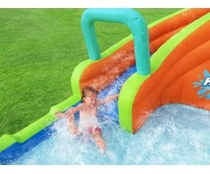 Žaidimų aikštelė Vandens parkas Turbo Splash Mega vandens parkas BESTWAY