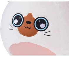 Jokomisiada Big plush ball mascot cute animal 45cm Kitten ZA5976