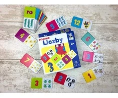 Dėlionė Kapitan Nauka Captain Nauka Domino NUMBERS educational game GR0516