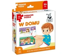 Kapitan Nauka Kapitonas Mokslas Pirmoji mokomoji dėlionė 36 gabalėliai + knygelė Namuose KS1021