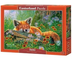 Castorland Dėlionė 500 vnt. - Mieganti lapė
