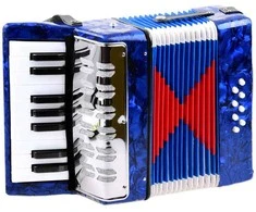Jokomisiada Vaikiška didelė muzikinė akordeono harmonija IN0148