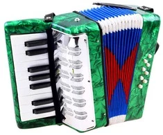 Jokomisiada Vaikiška didelė muzikinė akordeono harmonija IN0148