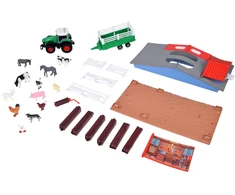 Jokomisiada Children’s Farm Set with Animals, Tractor, Trailer, Lights and Sounds ZA6308