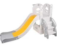 Jokomisiada Children’s Slide with Basketball Hoop, 136 cm Slide SP0865
