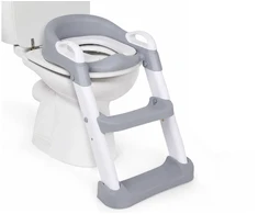Jokomisiada Children’s Toilet Seat with Ladder, Soft Cushion, iki 25 kg ZA6606