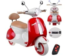 Jokomisiada Classic Electric Scooter for Kids PA0330 Raudona