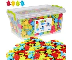 Meli Construction Blocks Waffles Basic Letters 1200-pieces with letters ZA5668