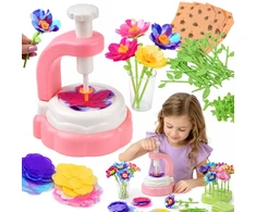 Dėlionė Jokomisiada Creative DIY Fabric Flower Bouquet Making Kit with Flower Press and Vase ZA6596