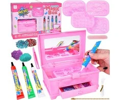 Jokomisiada Jewelry making kit + illuminated jewelry box ZA5465