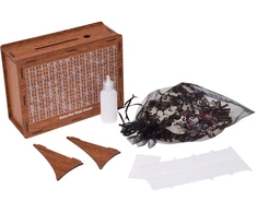 Dėlionė Jokomisiada Wooden puzzle CAT 2 in 1 Piggy bank with cross - VINTAGE A3 195pcs ZA6553