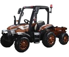 Jokomisiada Didelis traktorius su 4x4 priekaba + kontrolinė lemputė PA0266