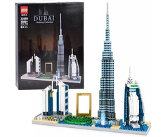 Jokomisiada Dubai Skyscrapers Construction Blocks - Famous Buildings of the City 3000+ Pieces ZA6269