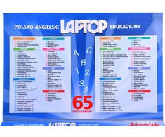 Jokomisiada Edukacinis nešiojamojo kompiuterio lenkų-anglų 65 funkcijos