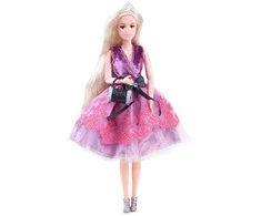 Jokomisiada Emily Doll vakarine suknele + aksesuarai ZA3137