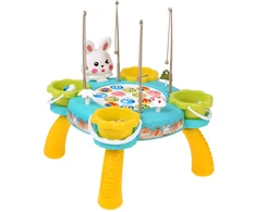 Jokomisiada Fishing Game Magnetic Rods Rotating Board Skill Game ZA6337