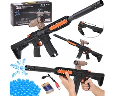 Jokomisiada Gel ball gun - 3 modes, battery operated + manual DIY ZA6383