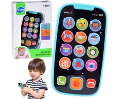 Jokomisiada Interactive Phone for Kids – Baby’s First English-Language Išmanusis telefonas