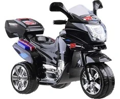 Jokomisiada Akumuliatorinis motociklas vaikams PA0241 | spalva: juoda