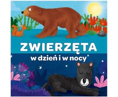 Kapitanas Nauka Knygelė harmoningas Žvėrys dieną ir naktį KS1222